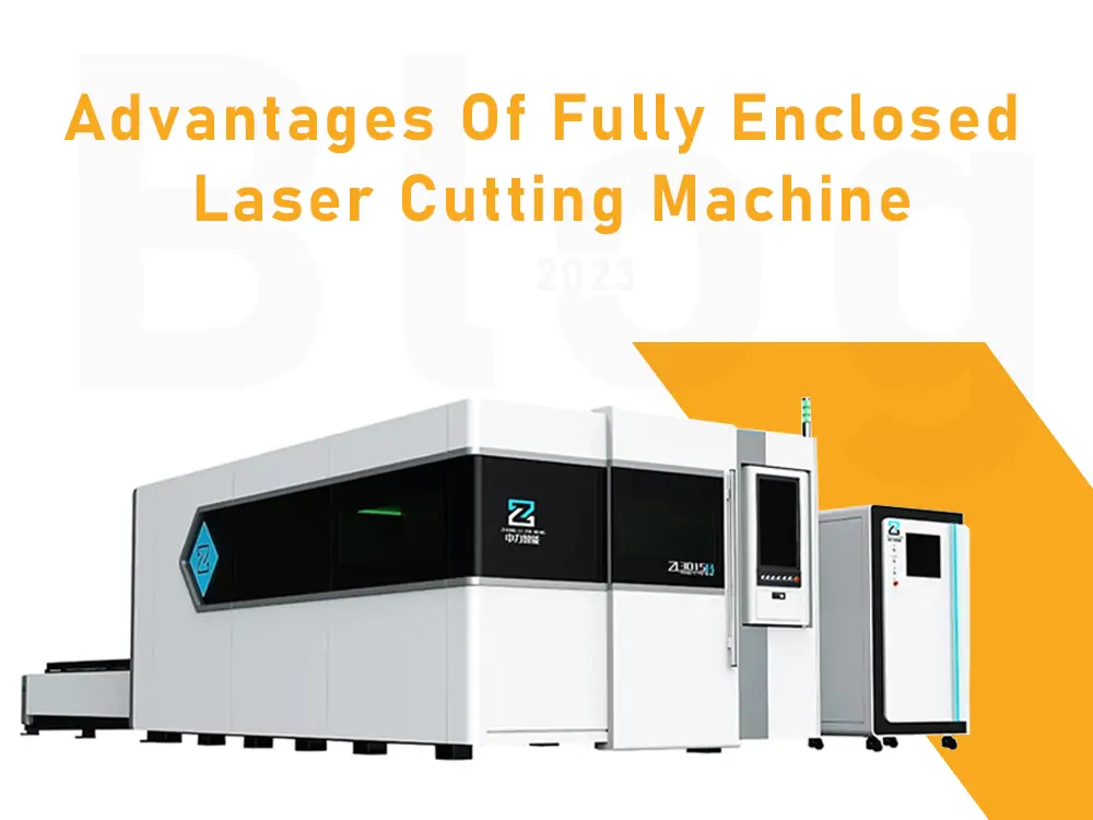 fully enclosed laser cutting machine