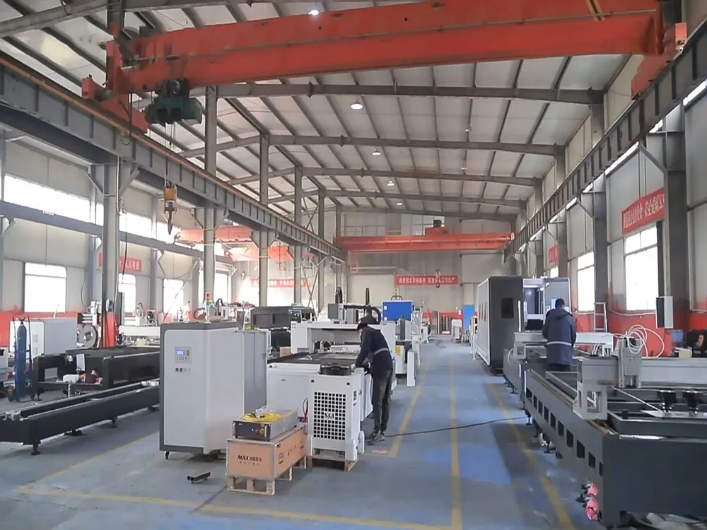 sheet metal laser cutting machine factory