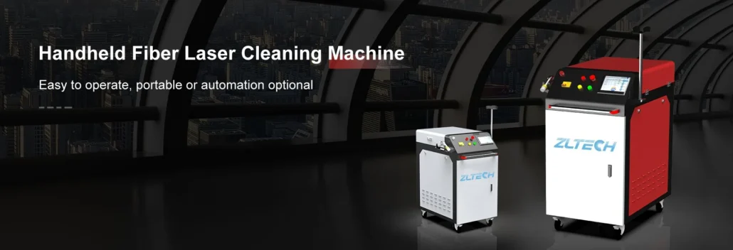 ZLTECH portable laser cleaning machine manufacturer banner