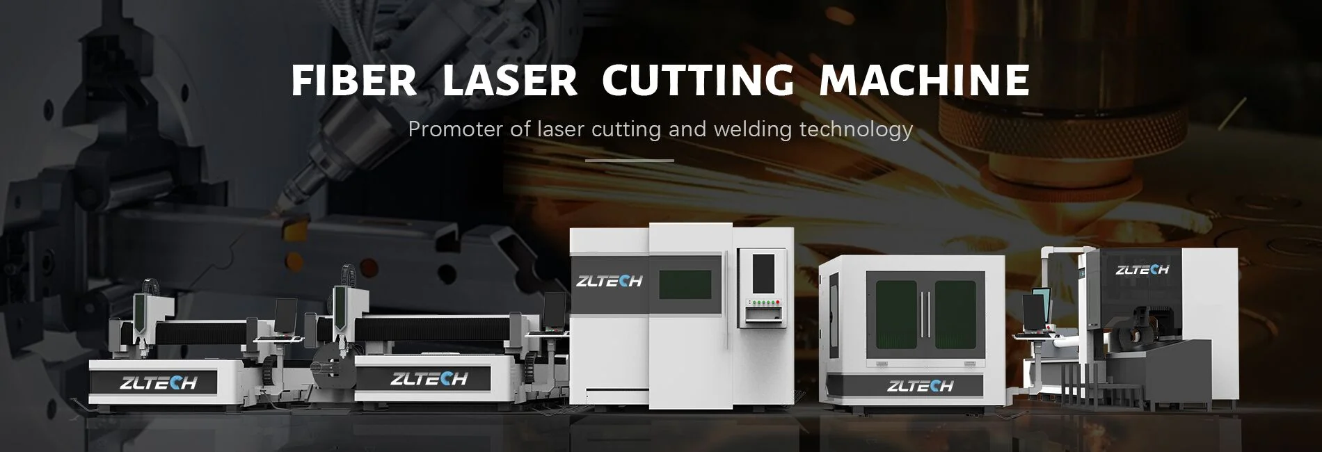 ZLTECH sheet metal laser cutting machine manufacturer banner